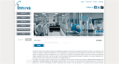 Desktop Screenshot of innovaformulations.com